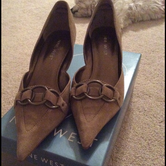 Nine West Tan Suede shoes