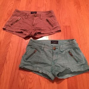 AE denim shorts Sz 00