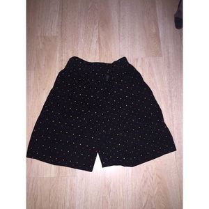 90s high waisted polka dot shorts