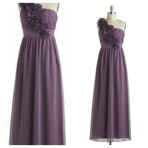 Modcloth "Let Love Flourish" maxi formal dress - Picture 6 of 8