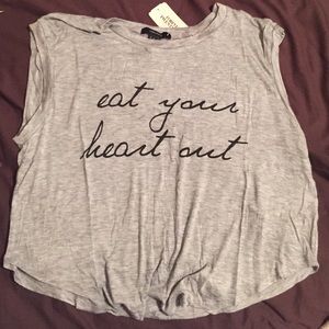 "Eat your heart out" tee 😍