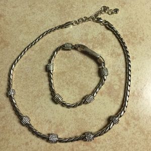 Brighton bracelet and necklace