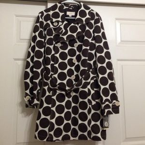 Polka dot coat