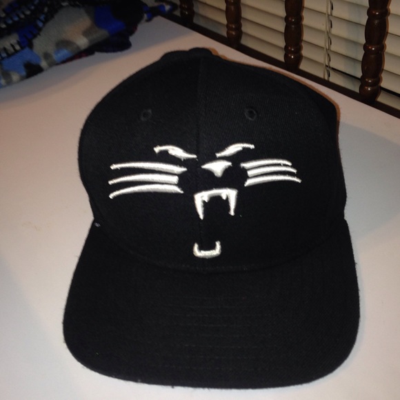 Carolina Panthers SnapBack. black/white.