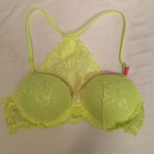 PINK Front-clasp Push-up Bra