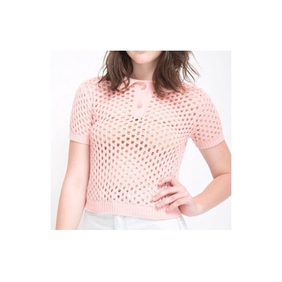 AA Open Knit Tennis Shirt