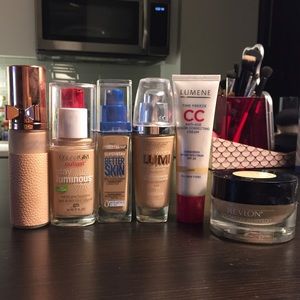 MAKEUP BUNDLE: Drugstore Foundation Set