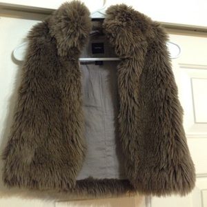 Toddler fur vest