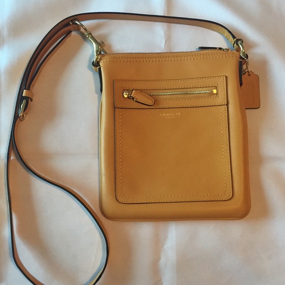 Coach Handbags - Coach Crossbody Yellow