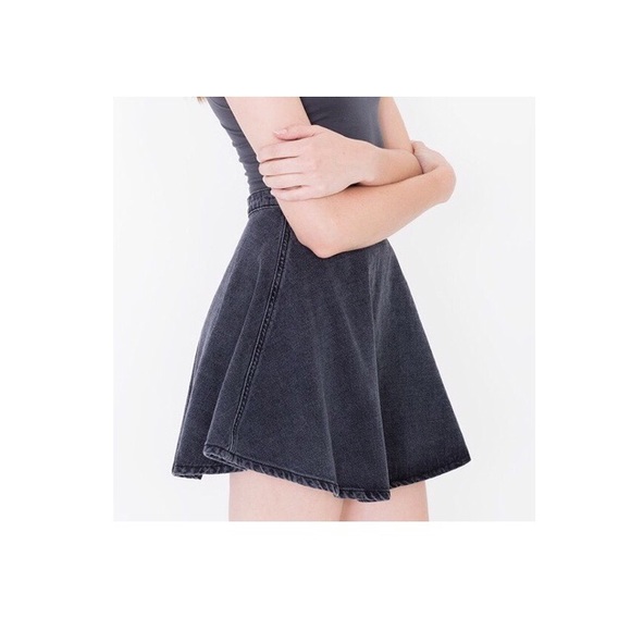 AA Denim Circle Skirt XS