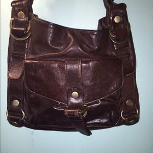 Chocolate brown KOOBA handbag