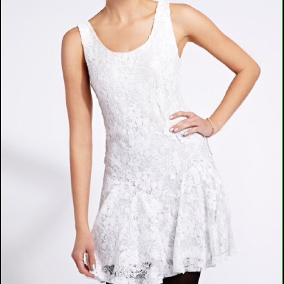 NWT White floral dress