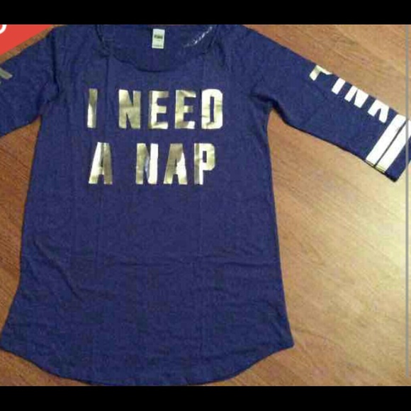 SOLD!!vs pink sleep shirt