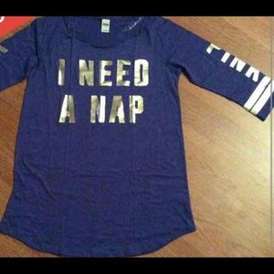 SOLD!!vs pink sleep shirt