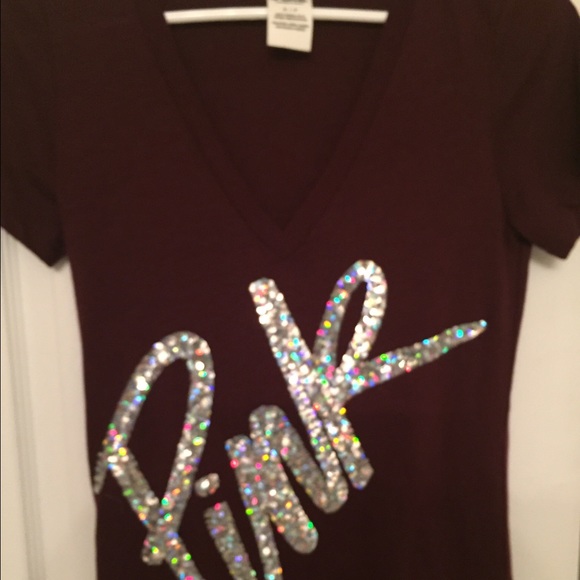 Victoria's Secret bling pink tee