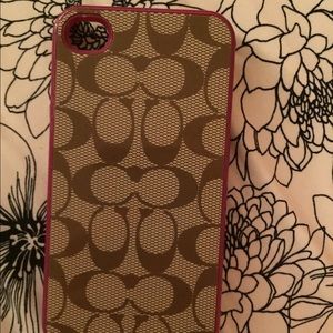 iPhone 4/4s Coach Phone Case