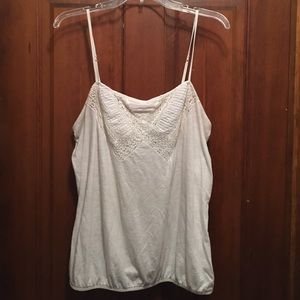 AE white tank top