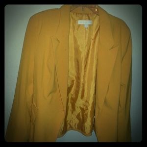 Mustard Blazer