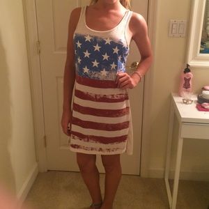 Patriotic Dress/ Coverup