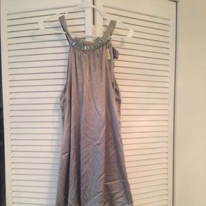 Silver Short Dress