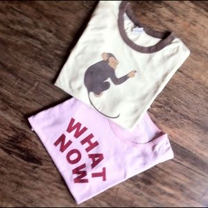 Bundled Lucky Brand tees.