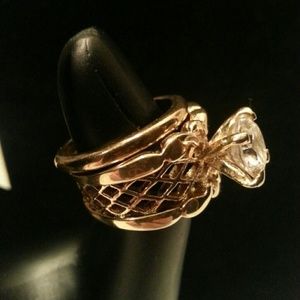 🔥JUST REDUCED🔥.925 sterling silver ring set