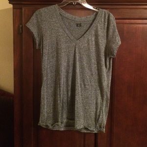gray v neck