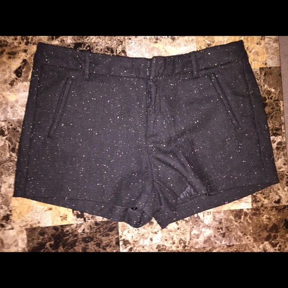 Gap wool black shorts with multicolors