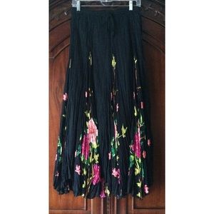 Floral Maxi Skirt