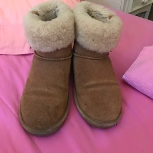 Bear paw light brown short boots