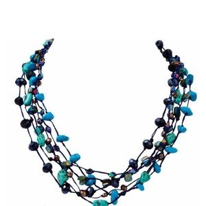 True Blue necklace by Park Lane