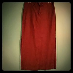 Linen Maxi skirt