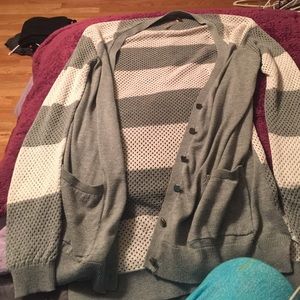 Poof Cardigan Sweater