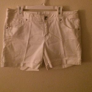 White shorts