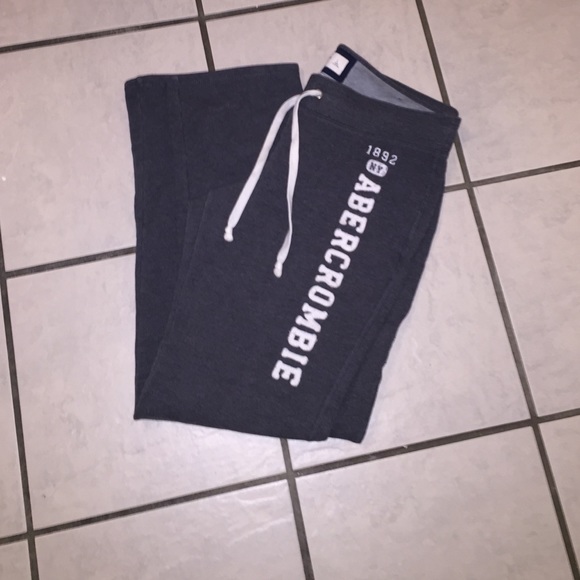 Abercrombie & Fitch Dark Grey Sweatpants