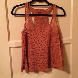 Arizona Jean Co. Lace top. Size small