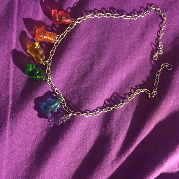 Gummy bear necklace
