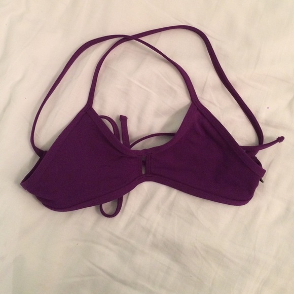 Jolyn Purple Vent Top