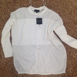 white topshop sweater