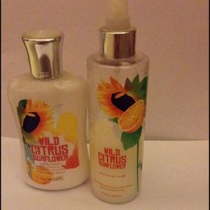 Wild Citrus large lotion & body spray!🌼