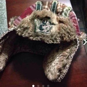 True religion fur hat