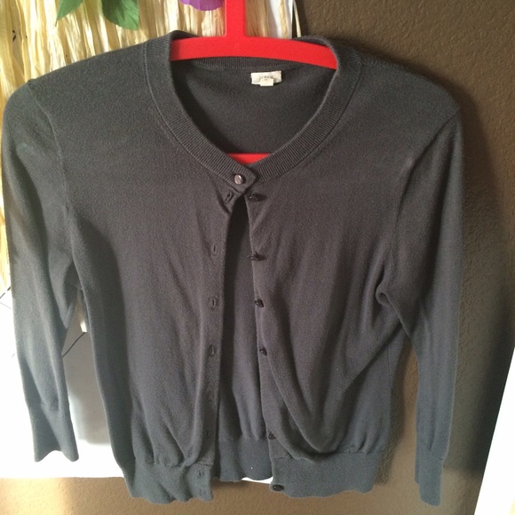 J crew cardigan