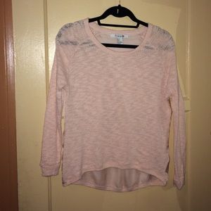 Forever 21. Baby pink long sleeve