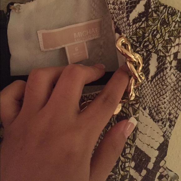 Michaelkors crockadile print dress - Picture 2 of 2