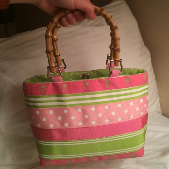 MUST GO! Bamboo handle beach bag - Picture 3 of 3
