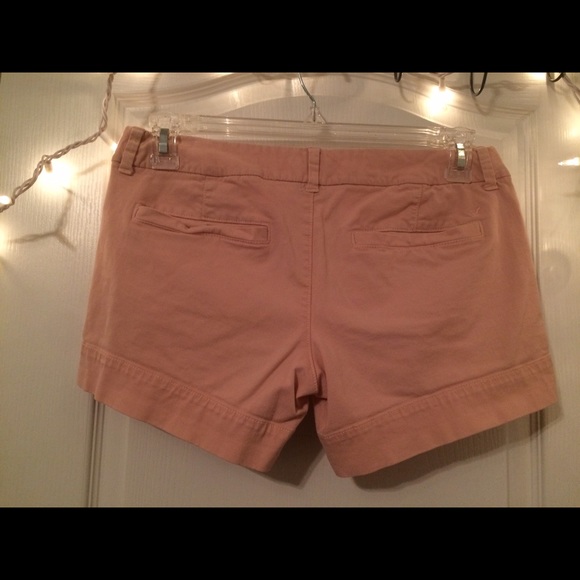 Light Pink Twill Shorts • American Eagle
