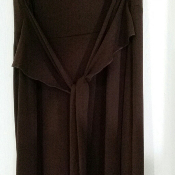 Beautiful Brown Party dress size 10 Gorgeous! - Picture 3 of 4