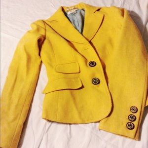 Mustard blazer ON HOLD