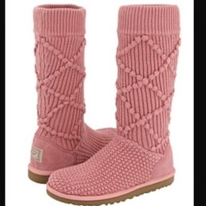 Tall Knitted ugg boots