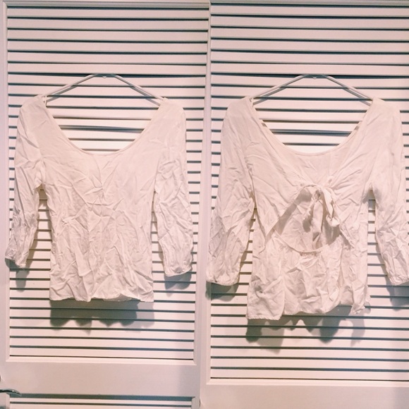 Pac Sun Open Back Blouse